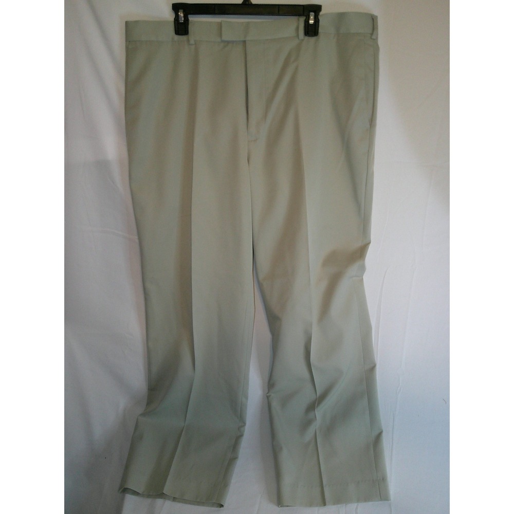 Perry Ellis Portfolio Men's Dress Pants 40x30 Beige Business Career